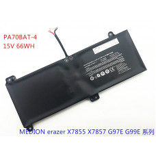 Clevo PA70BAT-4 PA70HP6-G MEDION Erazer X7855 Battery