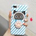 3D Squishy Cute Cat's Paw Soft Silicone Phone Decompression Case Cover For iPhone 7/6