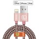 Fast Apple iPhone Charging Cable USB Syncing Charging Cord for iPhone 7 6 6s 5S SE,iPad Air Mini,iPod Nano -Rose Gold  Apple iPhone Charger Lightning Cable Free shipping! 